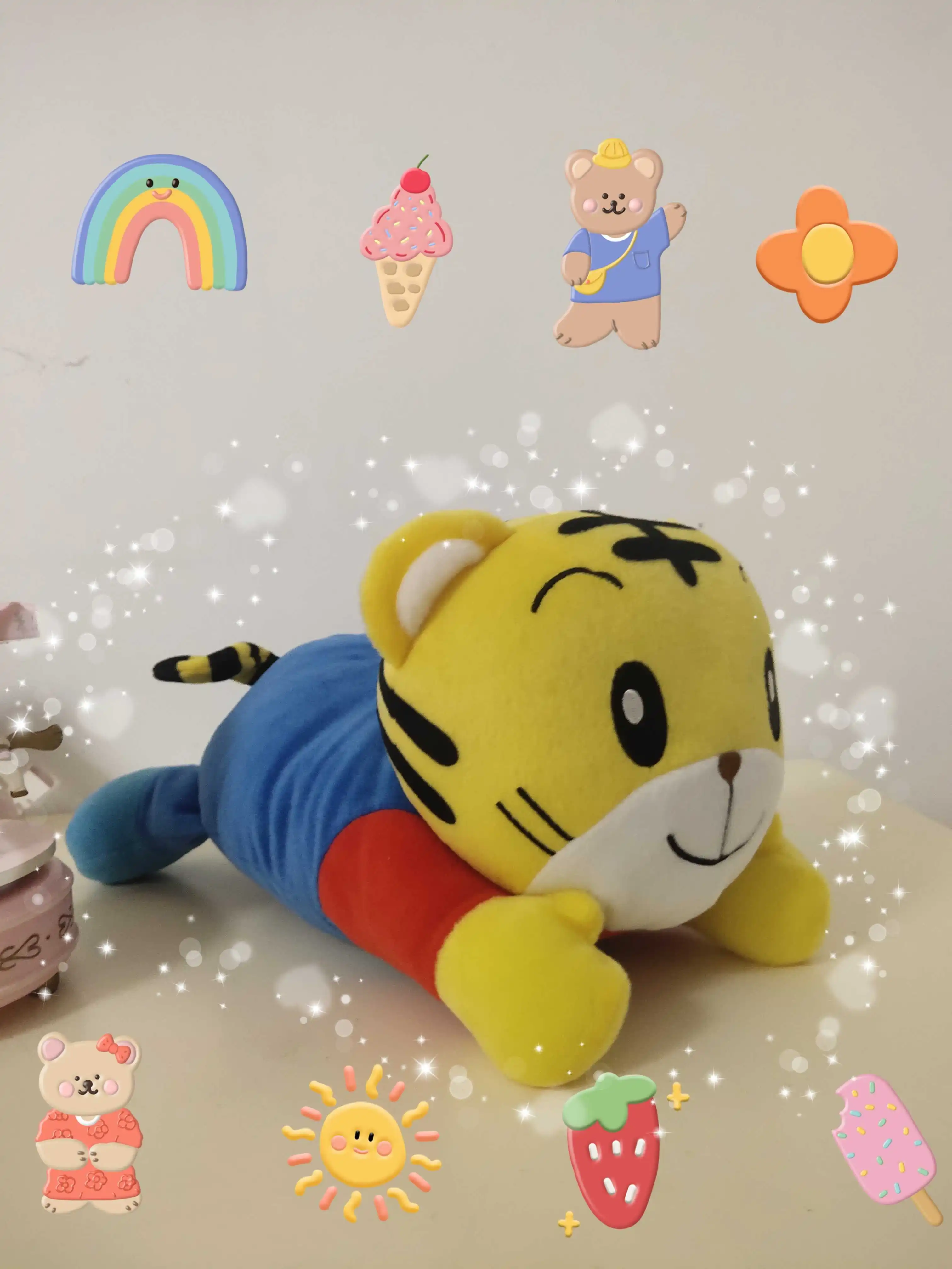 Плюшевая игрушка мягкая кукла мультяшное животное папа циаху подушка с