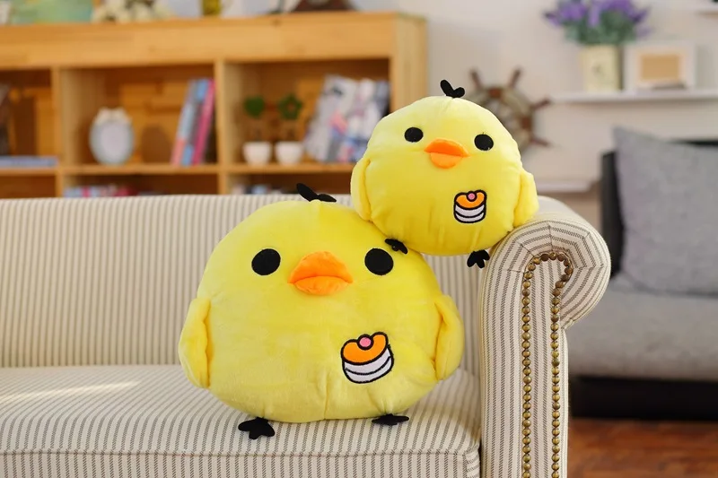 1 шт. милый желтый цыпленок высокого качества плюшевая детская игрушка для маленьких мальчиков и девочек подарок на день рождения WJ129