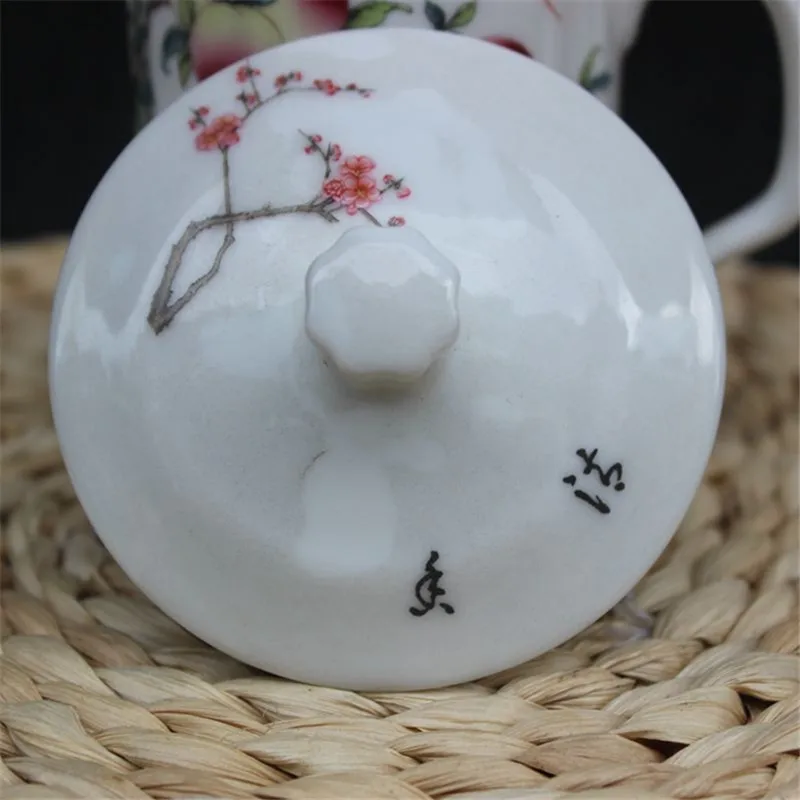Керамическая Цветочная чашка Цзиндэчжэнь чайная чашка. | Дом и сад