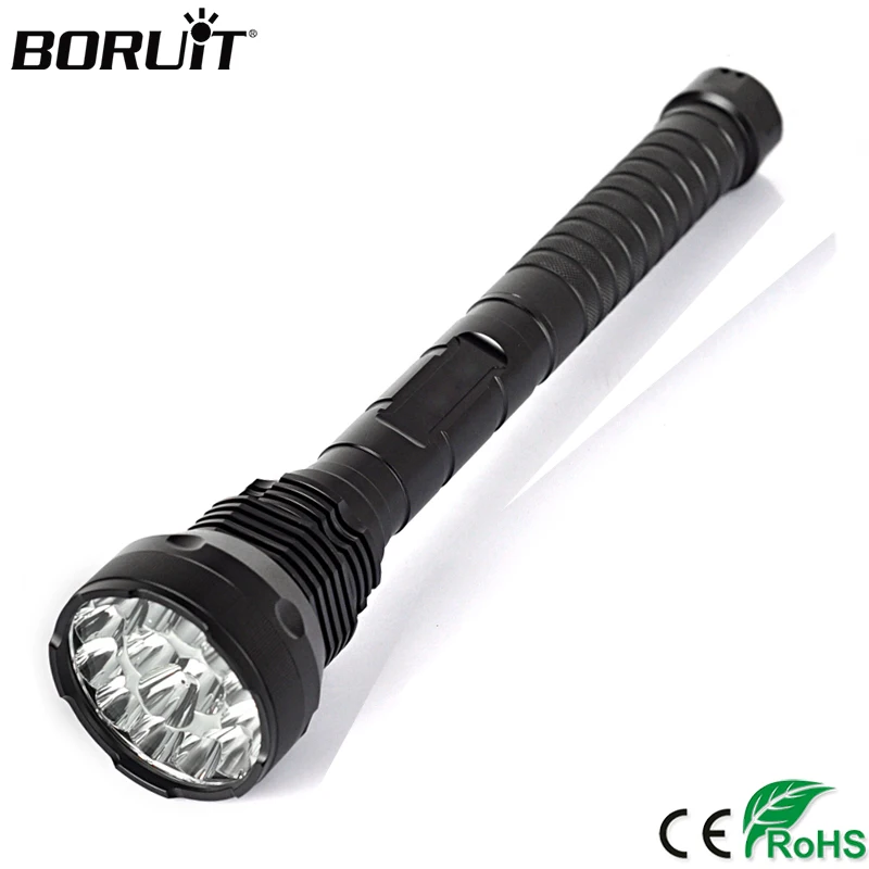 BORUIT Тактический 15T6 светодиодный фонарик супер яркий фонарь для охоты Фонари +