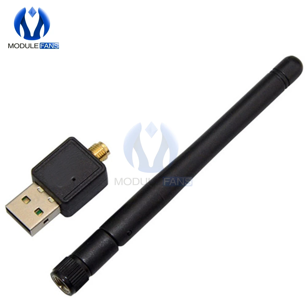 Мини 150 Мбит/с Портативный USB WiFi беспроводной адаптер ключ Lan Карта 5 дБ