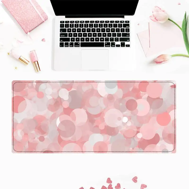 

Top Quality Pink Beautiful Design Comfort Mouse Mat Gaming Mousepad Free Shipping Large Mouse Pad Keyboards Mat