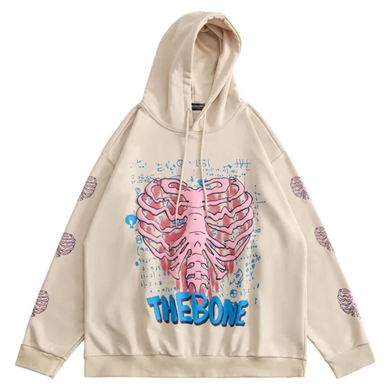 

Love Heart Graffiti Hooded Sweatshirts Men Hip Hop Harajuku Hoodies Streetwear Hip Hop Harajuku Casual Pullover Women Tops