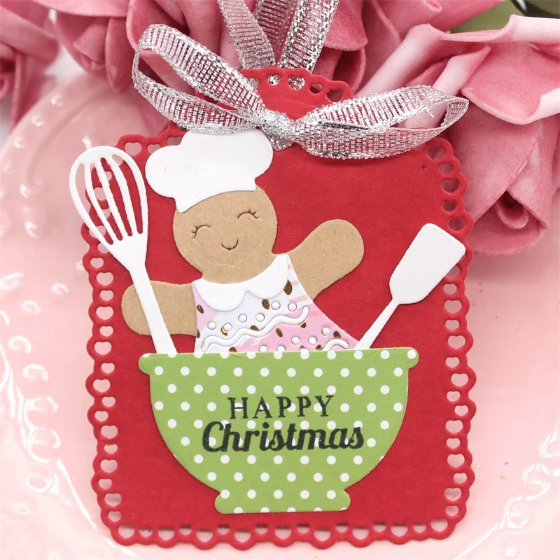 Gingerbread Man Metal Cutting Dies Stencils for DIY Scrapbooking/photo album Decorative Embossing Paper Cards | Дом и сад