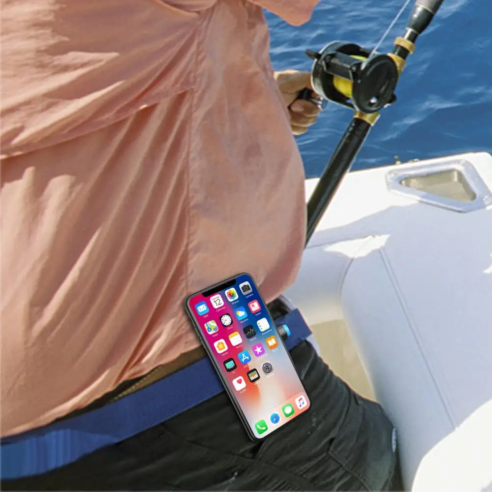 Зажим для крепления на ремень бега застежка телефона задний Чехол iPhone XS MAX XR X 8 plus 7