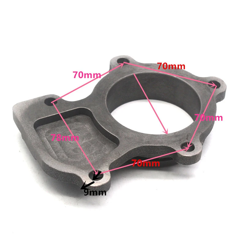 2.5" V-band Downpipe Turbo Outlet Flange Adapter For Cummins Holset WH1C HX35W HX40 | Автомобили и мотоциклы