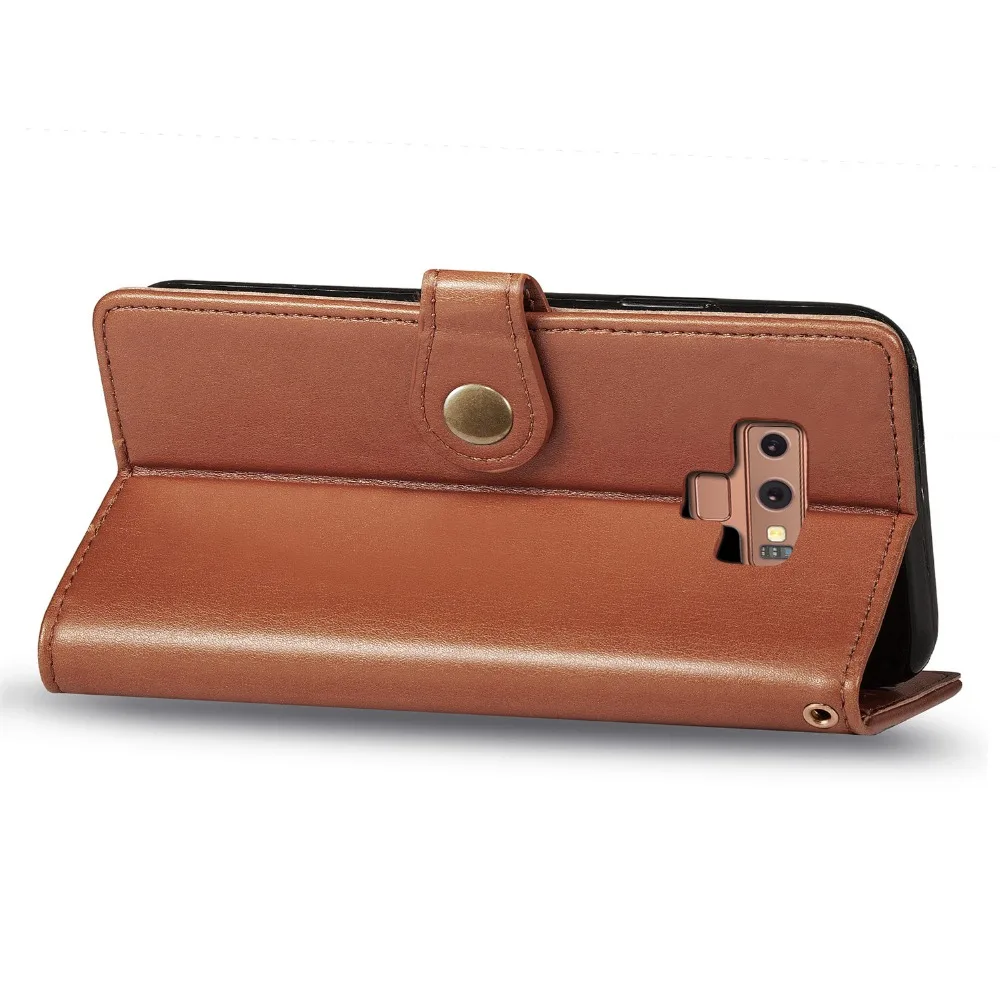 Business Flip Leather Wallet Cover Case For Samsung Galaxy A10 A20 A40 A50 A70 M10 S8 S9 S10e S10 Plus Note 8 9 10 Pro J2 Prime