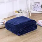 9-дневный однотонный синий цвет мягкий качественный чехол для дивана колена детская шаль в клетку летнее одеяло теплые одеяла