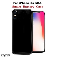 kqjys 6000mah external power bank smart charging cover for iphone xs max battery charger case for iphone xs max battery case