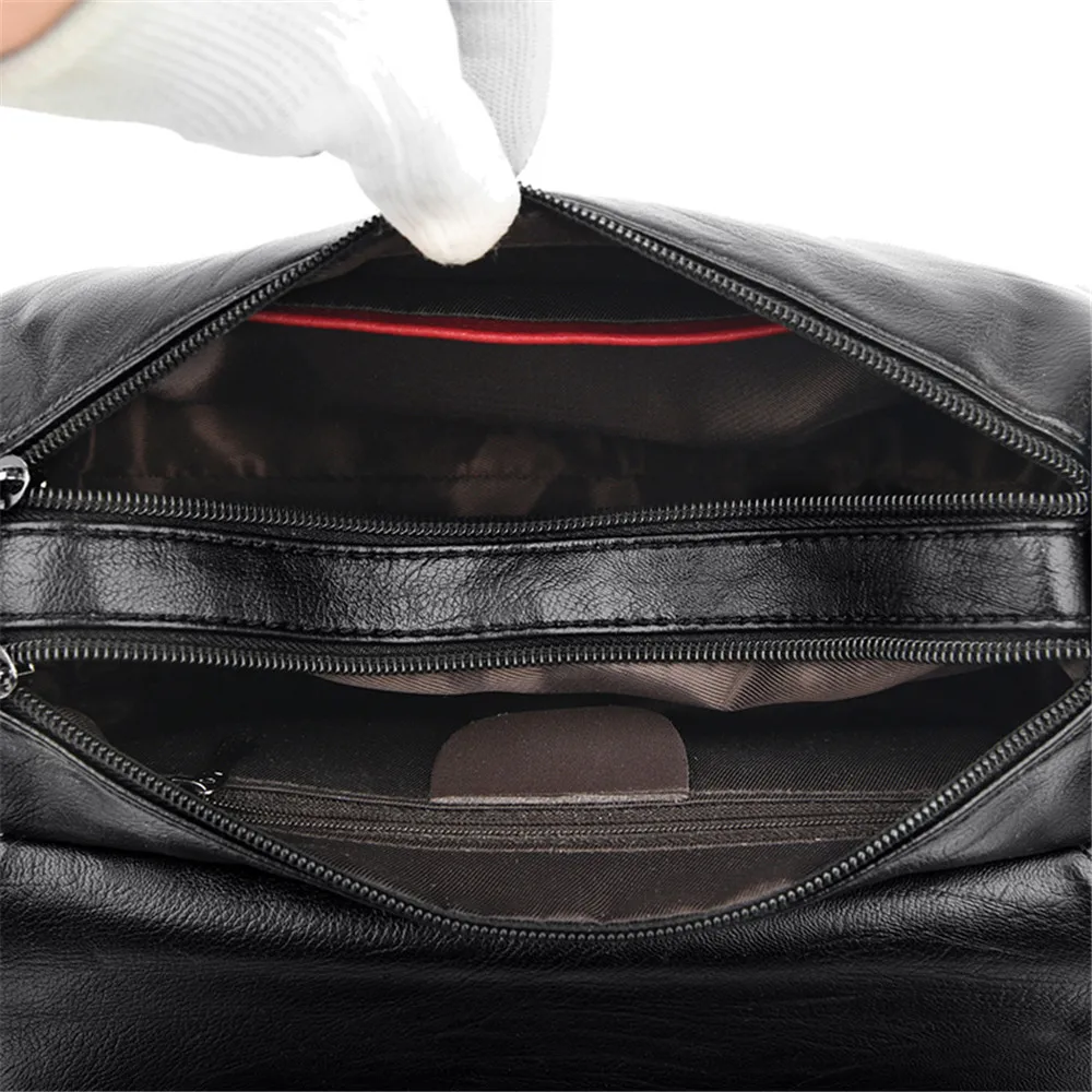 

New Women Sequined Letter Crossbody Bags Genuine Leather Purse and Handbags Casual Travel Shoulder Bag Lady Elegant Shopping Bag