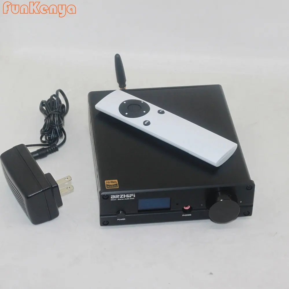 Цифровой аудио декодер NXC01 ES9038 жесткое решение DSD256 CSR8675 Bluetooth 5 0 поддерживает LDAC APTX