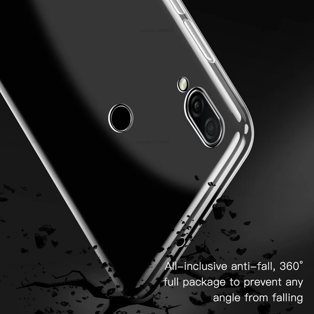 Мягкий ТПУ чехол для телефона Honor 8X силиконовый защитный прозрачный Huawei P30 P20 Lite Mate