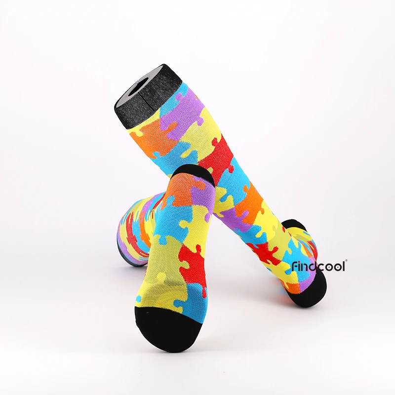 Компрессионные носки Findcool для женщин и мужчин спортивные велосипедные бега
