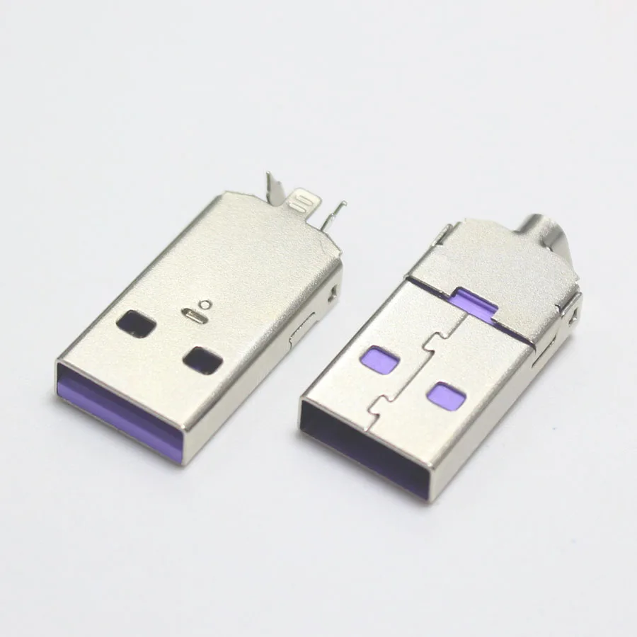 1/2/5 компл. USB 2 0 5A сварочный Тип штекер + Usb 3 1 C большой ток для DIY супер зарядный