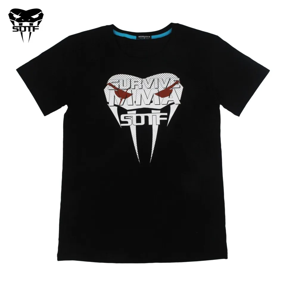 SUOTF фитнеса вентиляции бокса Джерси Тигр Муай Тай ММА Рашгард джиу джитсу сауна