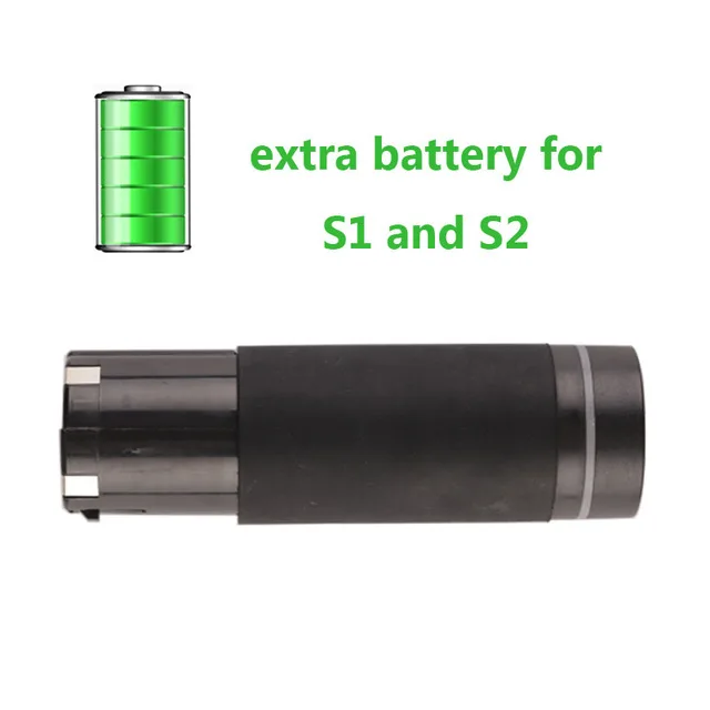 S1 S2 battery Theragun мышечный массажный пистолет, мышечный массажер, расслабляющий мышцы, снимающий боль после занятий фитнесом, спортом, расслабляющий фасциевый аппарат - Цвет: S1 S2 battery