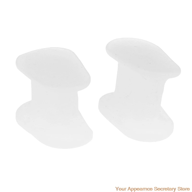 

1 Pair Silicone Gel Orthotics Bunion Separators Toe Stretchers Reusable Toe Separator Thumb Valgus Corrector Foot Nail Art Tools