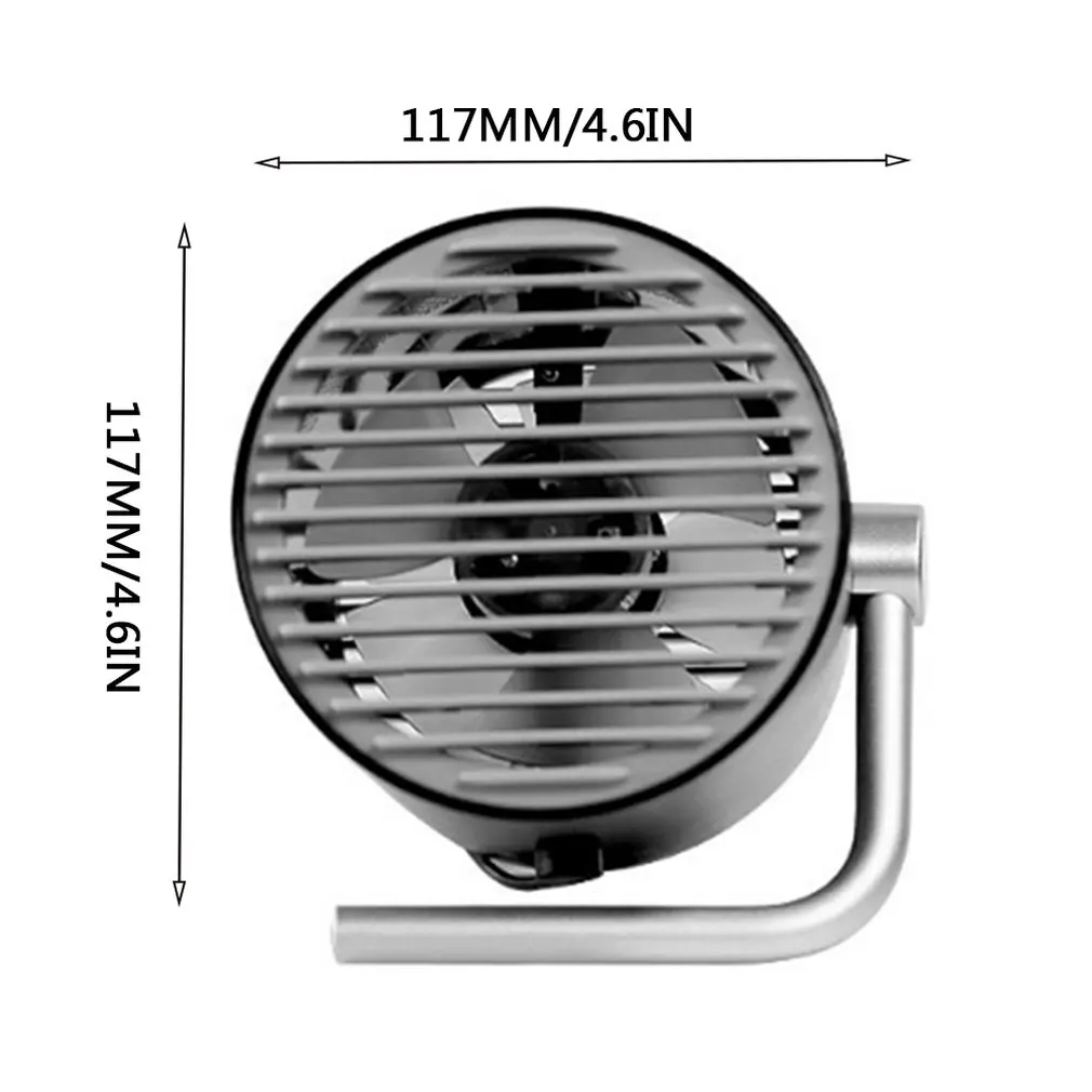 Small Personal USB Fan Portable Mini Table Desk with Twin Turbo Blades Whisper Quiet For Home Office Outdoor Travel | Бытовая техника