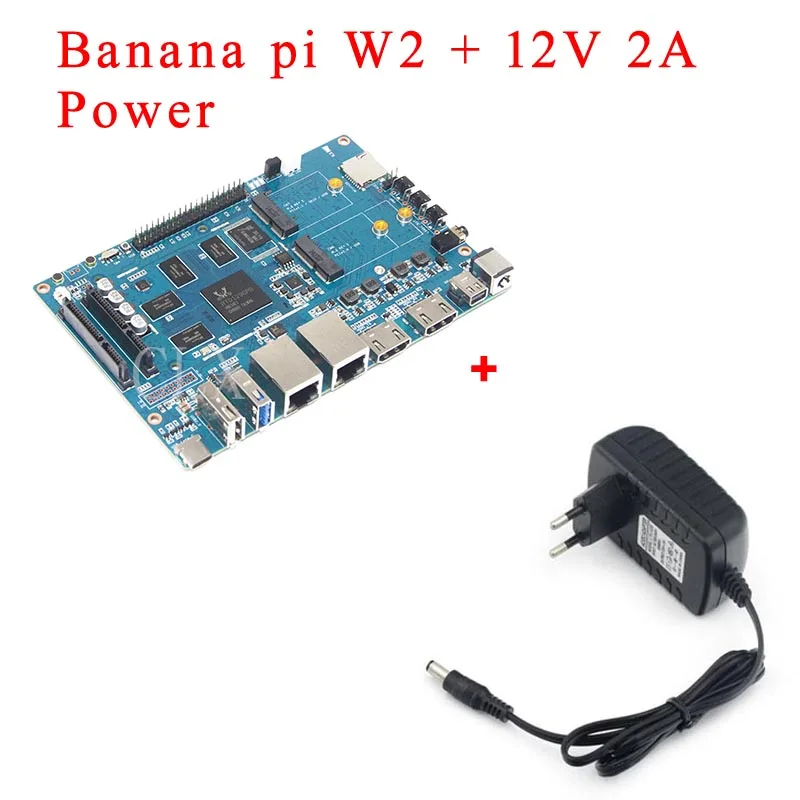 Banana Pi W2 BPI-W2+ 12V 2A DC Мощность для Banana Pi W2