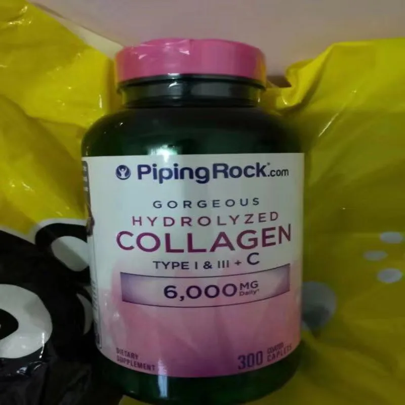 300 capsules Таблетки с гидролизованным коллагеном 1 баррель* 300 таблеток, отбеливание против старения, коллагеновые таблетки, восстановление кожи, улучшение здоровья кожи - Цвет: 300 capsules