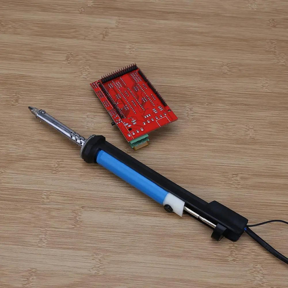 Handheld Electric Tin Suction Sucker Pen Desoldering Pump Soldering Tool With PCB Board Nozzle Cleaner And Replaceable | Инструменты
