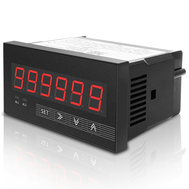 

T6-P61A Six-digit Display Tachometer Frequency Meter Linear Speed Meter Multi-function Tachometer