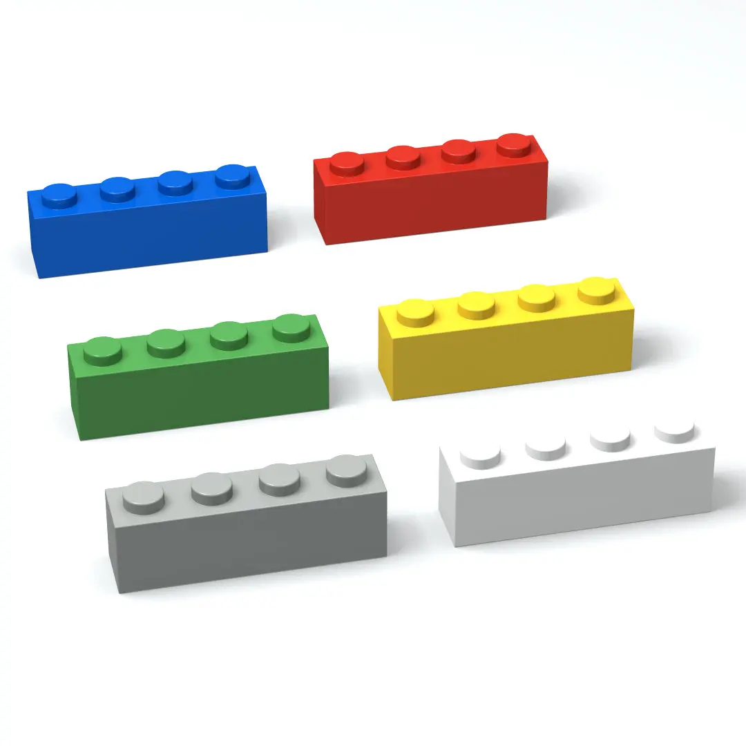 

55pcs Brick 1x4 3010 Building Block Parts diy Toy Educational Classic Bricks Compatible Brand Educational Assemblage Toys
