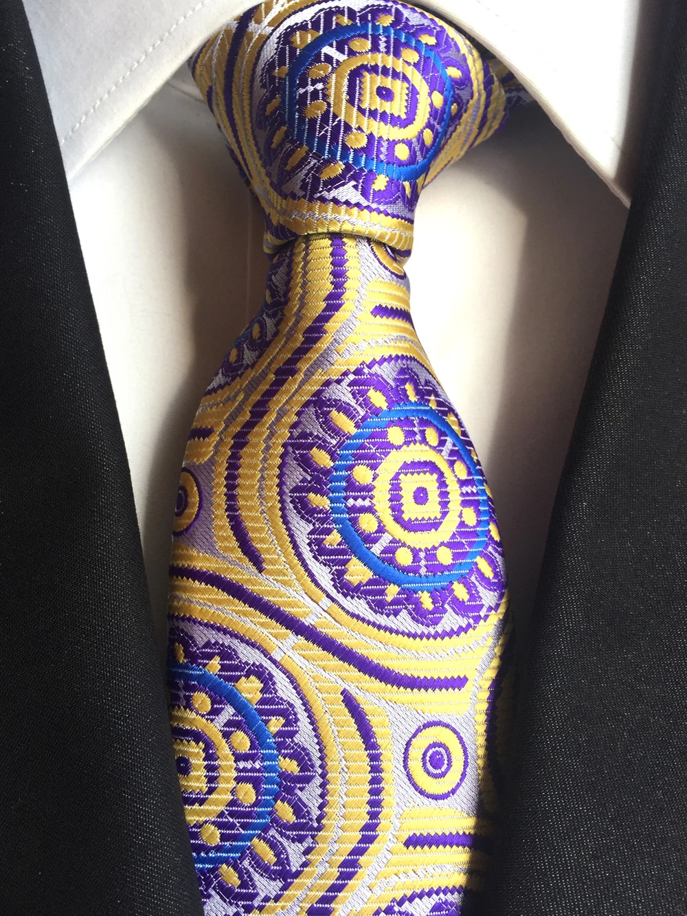 

New Design Men's Spring Ties Paisley Floral Necktie