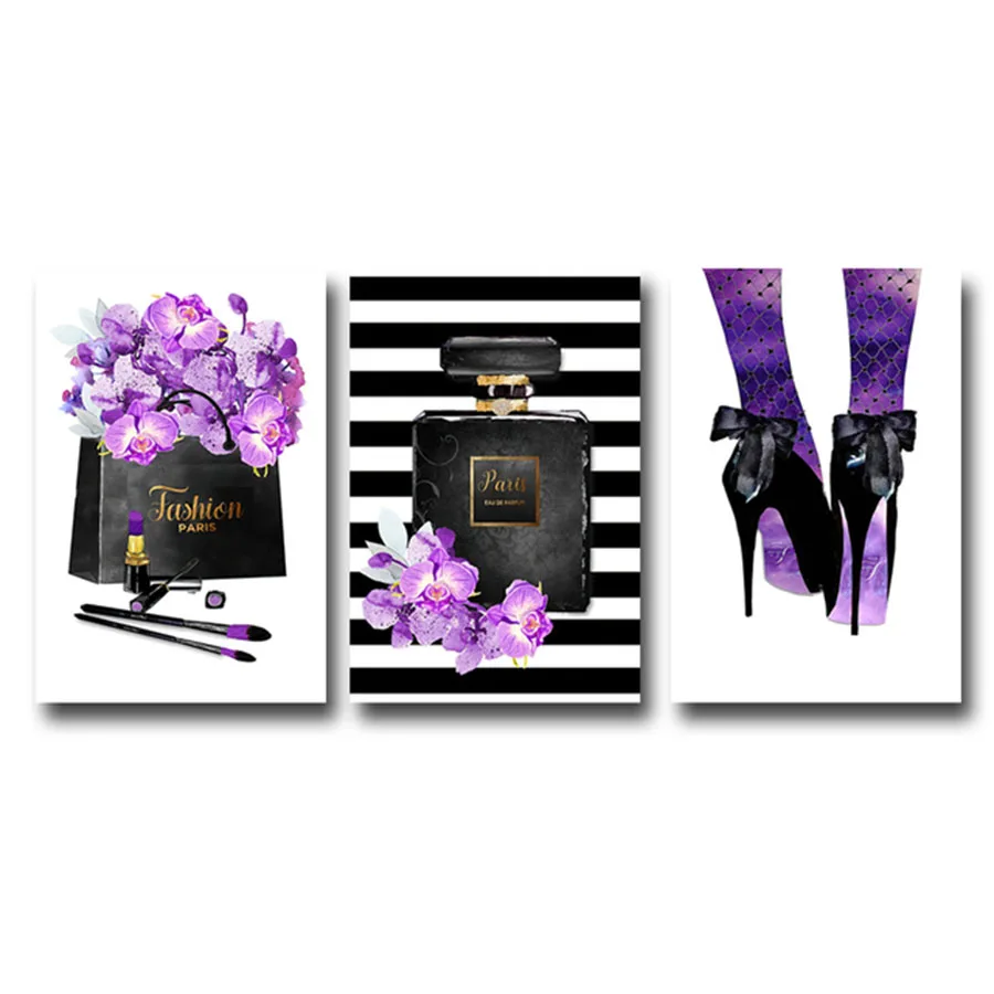 Новая Алмазная картина фиолетовые Роскошные цветы орхидеи полная вышивка