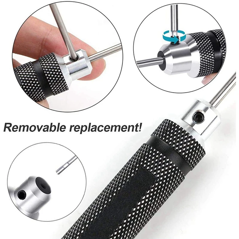 

1 Set Cross Wrenches Sleeve 4mm 5mm 5.5mm 7mm 8mm 10mm 12Mm 17mm & 4Pcs Hex Screwdriver Set Titanium Plating Repair Tool