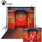 Allenjoy Лунный Новый год фотография Фон китайская семья портрет живопись фон фотостудия фотосессия Фотофон