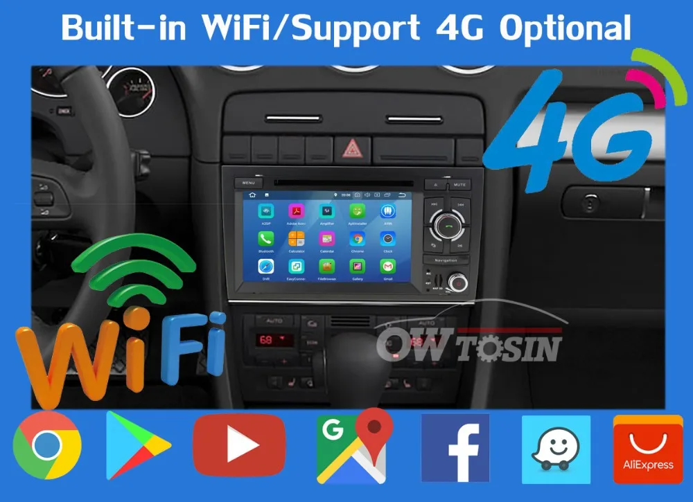 PX6 Восьмиядерный Android 9,0 4G+ 64G 5 USB для Audi A4 2002-2008 S4 RS4 B9 B7 SEAT EXEO 2009-2012 автомобильный радиоприемник стерео gps навигация