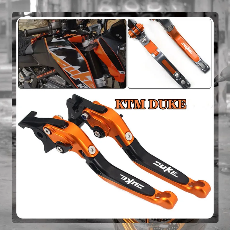 

For DUKE 250 2019 2018 2017 2016 2015 2014 2013 DUKE250 Motorcycle CNC Adjustable Folding Extendable Brake Clutch Levers