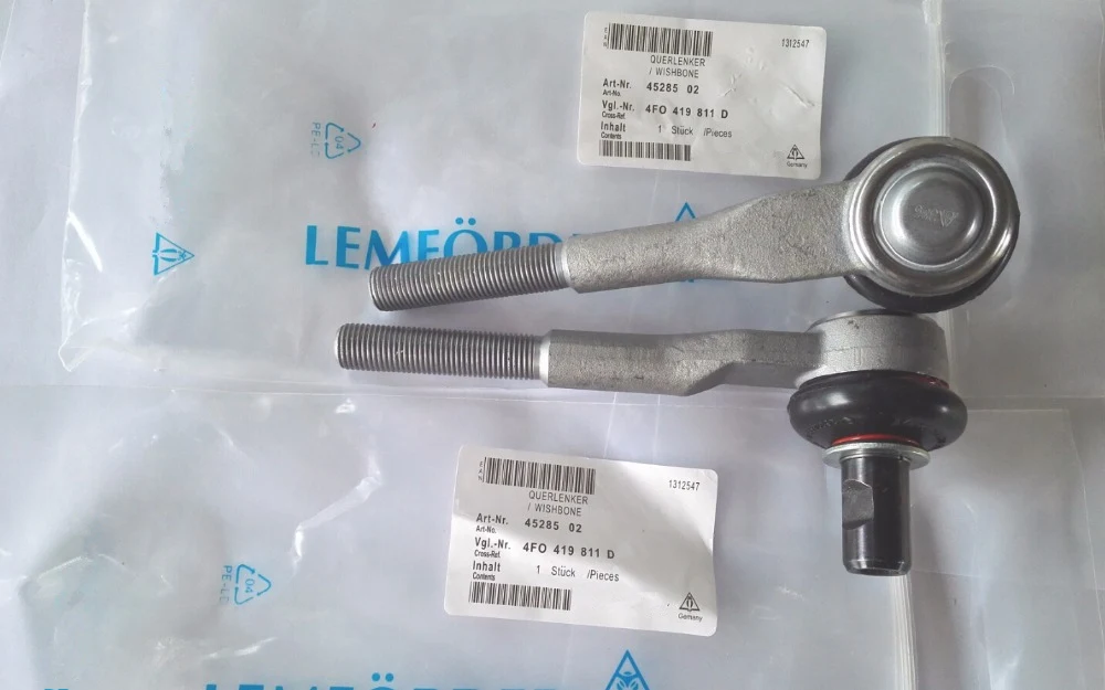 Новые оригинальные 2 шт передняя внешняя рулевая тяга для Audi A4 A6 Quattro S4 S6 4F0419811D 4F0 419