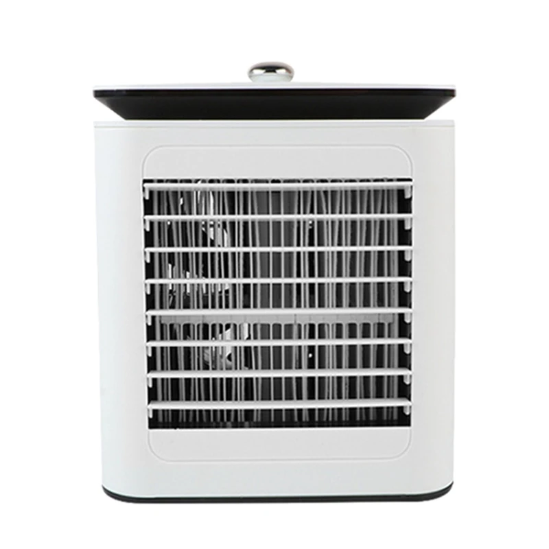 

Personal Air Cooler - Evaporative Air Coolers With Icebox, Portable Table Fan With 4 Fan Speeds, Mini Air Conditioner