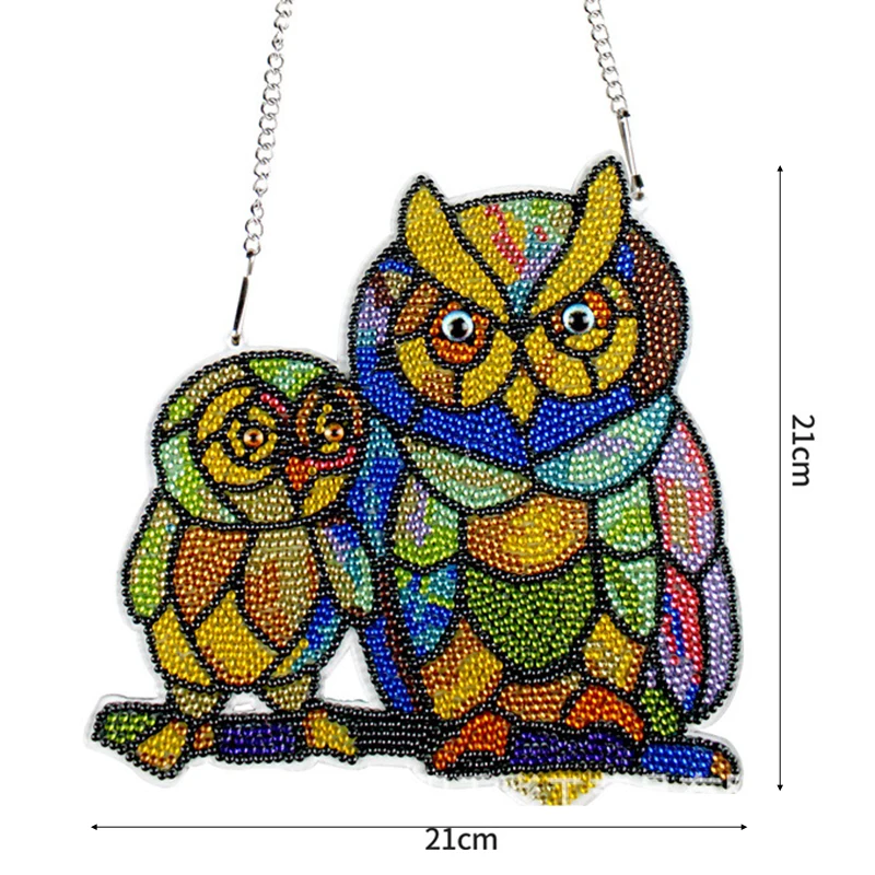 

1 Pcs DIY diamond painting door and window pendant wall home decoration painting Christmas Day Wall Decoration Painting