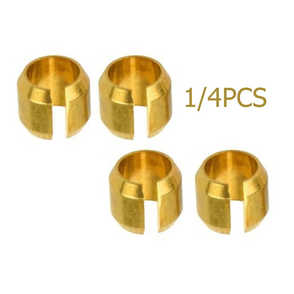 

1/4 Pcs Bicycle Hydraulic Disc Brake Olive For Hope TECH3 V4 MTB Road Bike Oil Hose Olive Crimp Sleeves Cycling Part Accessories