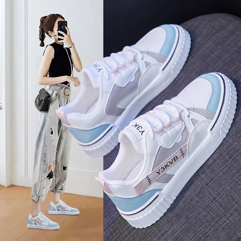 

2021 New Korean version small white shoes new board shoes breathable casual shoes women's shoes