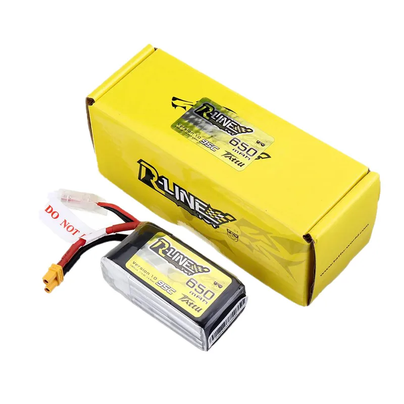 

RC Drone Battery Gens Ace Tattu R-Line 1.0 2.0 LiPo Battery 650/750/850mah 95C 3S 4S for RC FPV Racing Quadcopter Helicopter