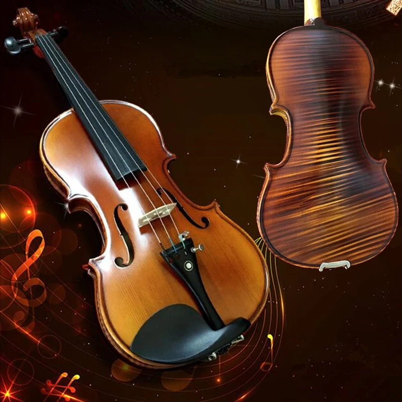 Высокое качество итальянская ручная работа скрипка из цельного дерева AAAAA ель