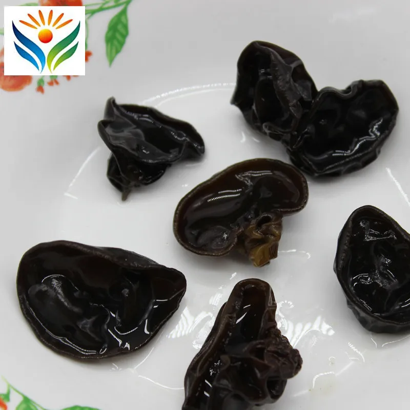 

Black Fungus Dried Mushrooms Organic Auricularia Wood Ear Mushrooms