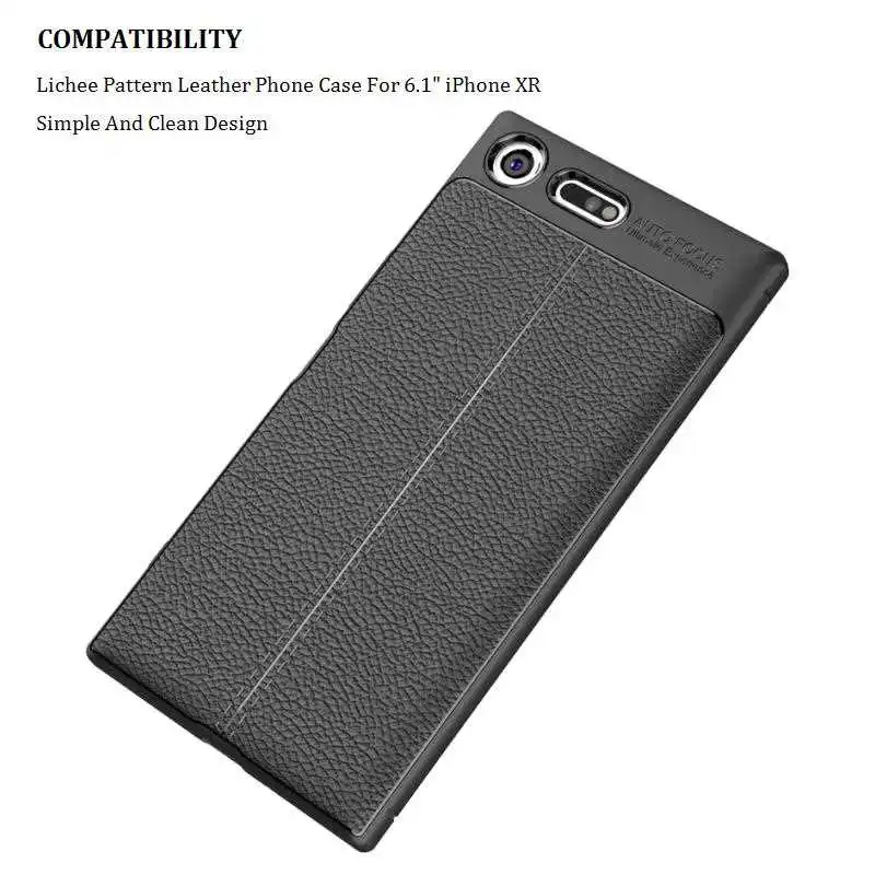 Joomer Lichee Pattern Shock Proof Soft 5.46&quotFor Sony Xperia XZ Premium Case For Cell Phone Cover |