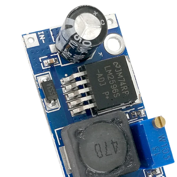 DC-DC 3A Buck Converter Step Down Diy Kit Electronic PCB Board Module LM2596 Power Supply Output 4V-35V 1.23V-30V 150KHz | Электроника
