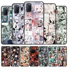 Genshin Impact Game Phone Case for Realme C3 6 5 7 Pro XT X50 C11 C20 Cover for Oppo A52 A9 Find x2 lite A53 Black Shell