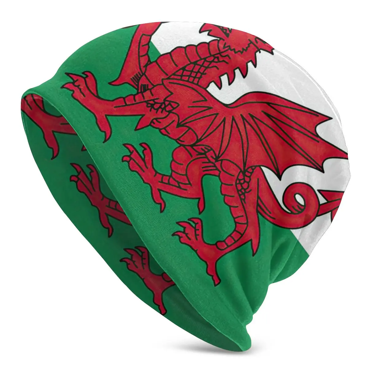 

Flag Of Wales Beanies Pullover Cap Comfortable , Adult Men's Woman Knit Hat