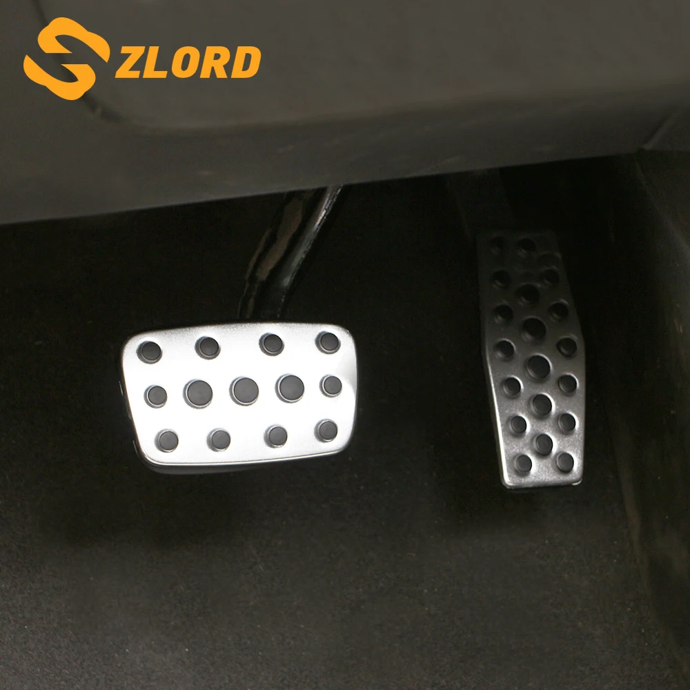 

Автомобильные педали Zlord для Chevrolet Cruze, Vauxhall, Opel Astra, Insignia, алюминиевый сплав, авто-подставка, педаль газа, педаль тормоза, запчасти