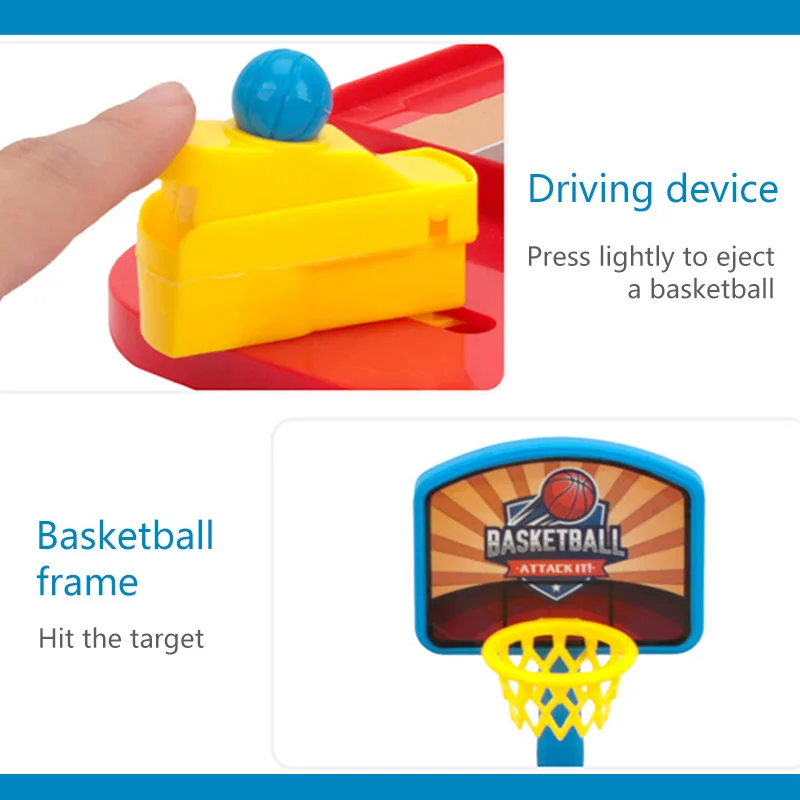 

Parent Child Interactive Board Game Mini Basketball Shooting Desktop Toy Tabletop Basketball Stand Shoot Game Kids Toy Xmas Gift