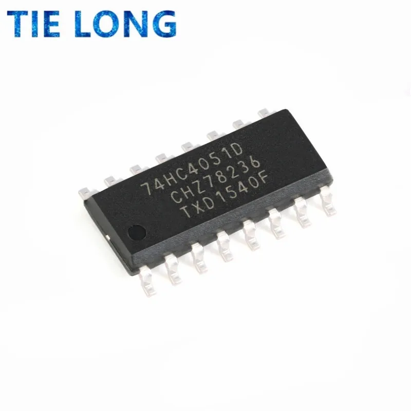 10 шт./лот 74HC4051D SOP-16 74HC4051 SN74HC4051DR IC | Электронные компоненты и принадлежности