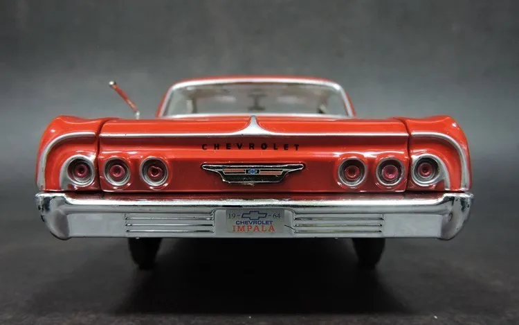 Новинка 1/24, специальный литой металл IMPALA SS, винтажный автомобильный настольный дисплей, коллекция моделей игрушек для детей