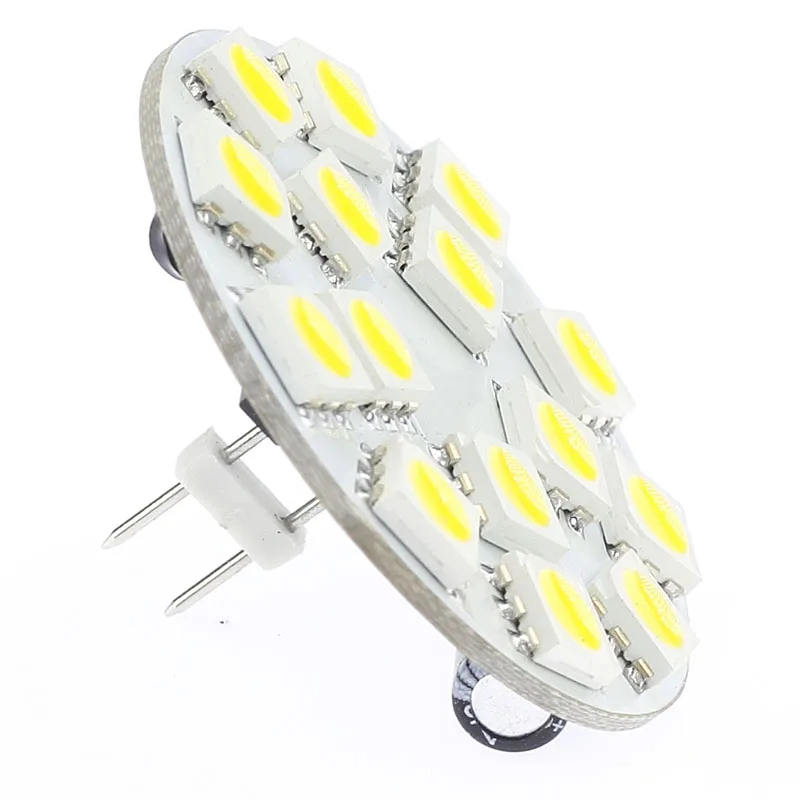 Светодиодная круглая плата G4 SMD 5050 15 светодиодов широкое напряжение